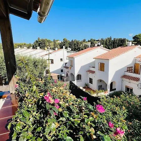 Mediterranean House, And Charm Garden